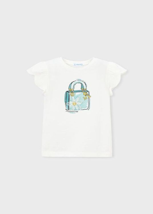 Mayoral Kids S/s t-shirt (3002/Natur-lake) - WeekendMode