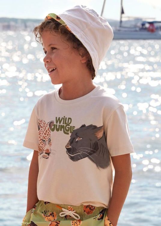 Mayoral Kids S/s t-shirt (5F.3011/Milk) - WeekendMode