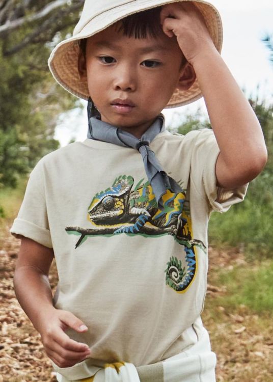 Mayoral Kids S/s t-shirt (5H.3045/Crystal) - WeekendMode