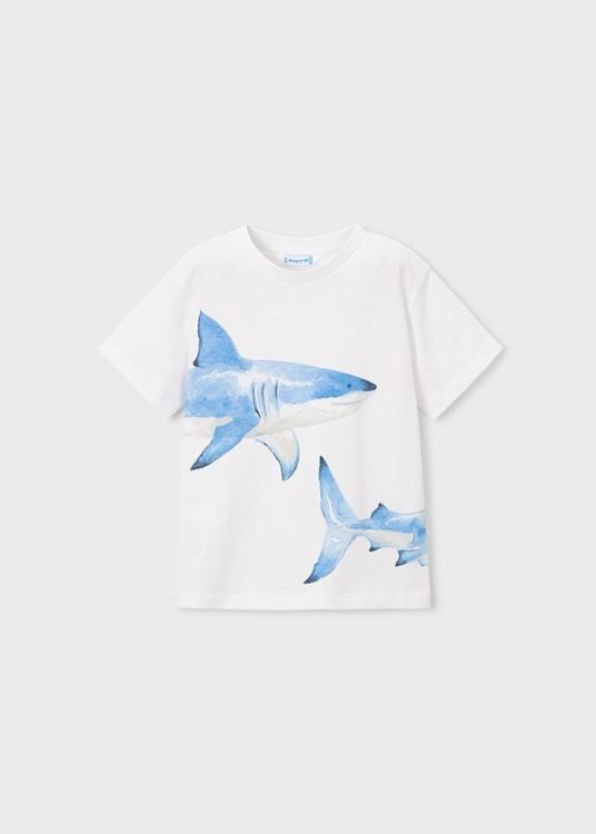 Mayoral Kids Shirt (3080/White) - WeekendMode