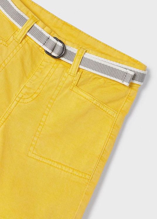 Mayoral Kids Shorts w/ belt (5G.3275/Yellow) - WeekendMode