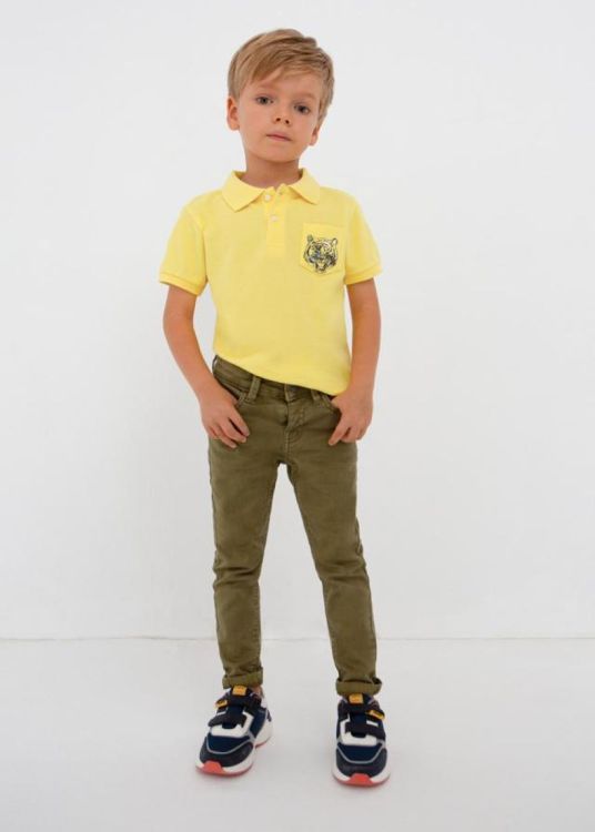 Mayoral Kids Skinny twill pants (5D.3517/86) - WeekendMode