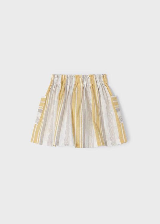 Mayoral Kids Stripe skirt (6D.3902/Honey) - WeekendMode