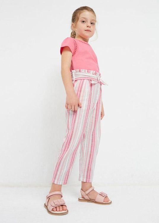 Mayoral Kids Striped long trousers (6D.3505/31) - WeekendMode