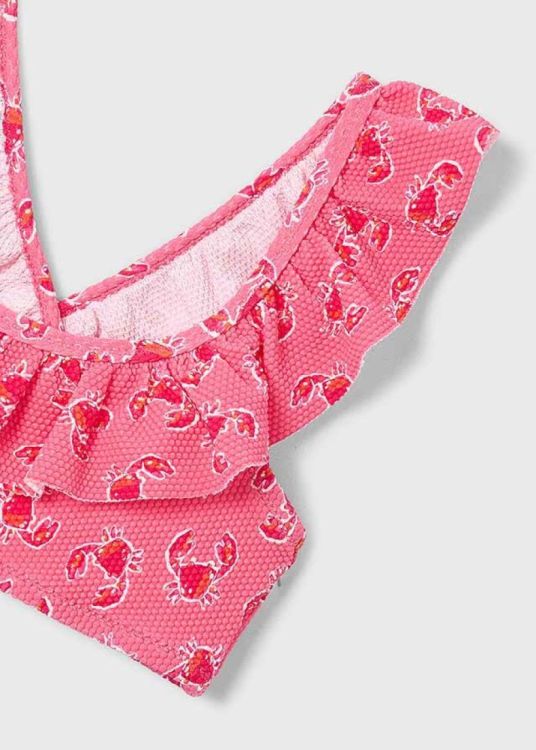 Mayoral Kids Textured printed bikini (3734/Geranium) - WeekendMode