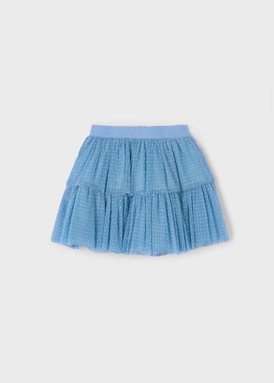 Mayoral Kids Tul skirt (6L.4906/Blauw) - WeekendMode