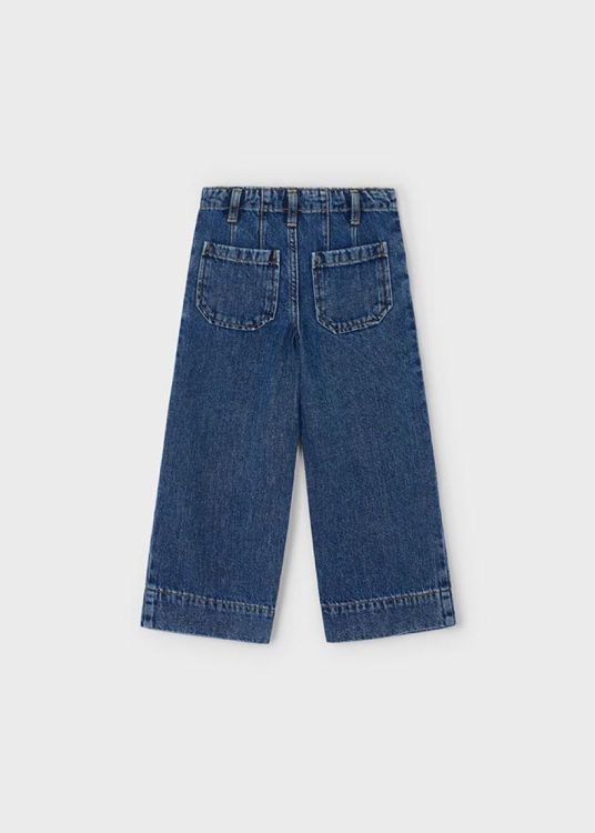 Mayoral Kids Wide leg denim pants (6H.4578/Blauw) - WeekendMode