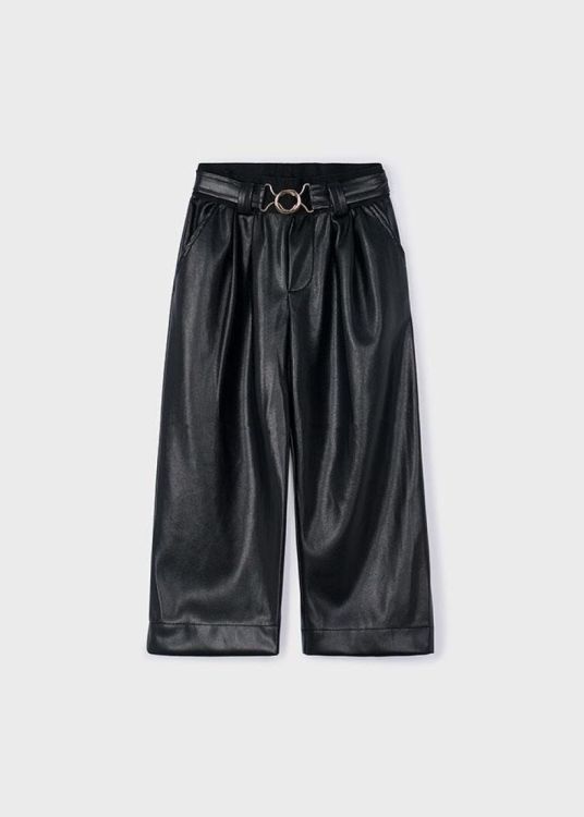 Mayoral Kids Wide leg pant (6F.4574/Zwart) - WeekendMode