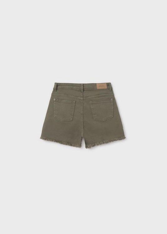 Mayoral Teens Basic twill shorts (8C.275/Bayleaf) - WeekendMode