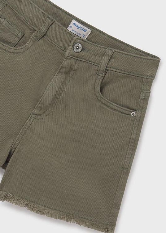 Mayoral Teens Basic twill shorts (8C.275/Bayleaf) - WeekendMode