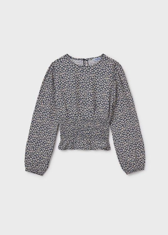 Mayoral Teens Blouse (8A.7196/Blauw) - WeekendMode