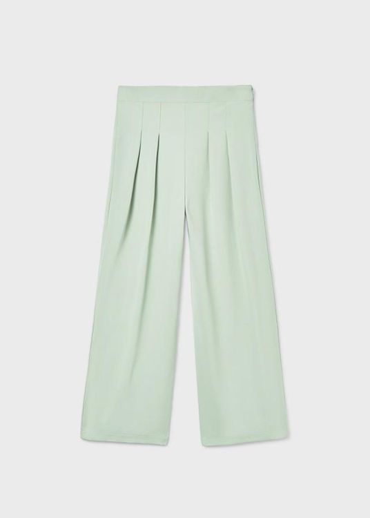 Mayoral Teens Crepe knit pants (6548/Sage) - WeekendMode