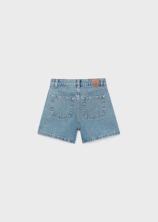 Mayoral Teens Denim shorts with rivets (6202/Medium) - WeekendMode