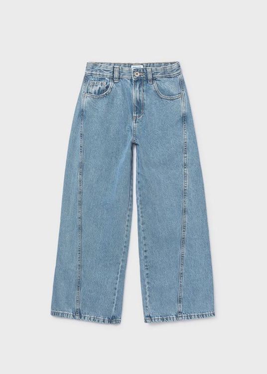 Mayoral Teens Denim wide leg pants (6552/Medium) - WeekendMode