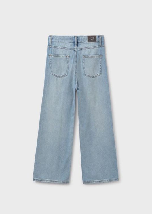 Mayoral Teens Denim wide leg pants (8D.6538/Light) - WeekendMode