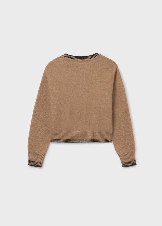 Mayoral Teens Jacquard jumper (8J.7316/Beige) - WeekendMode