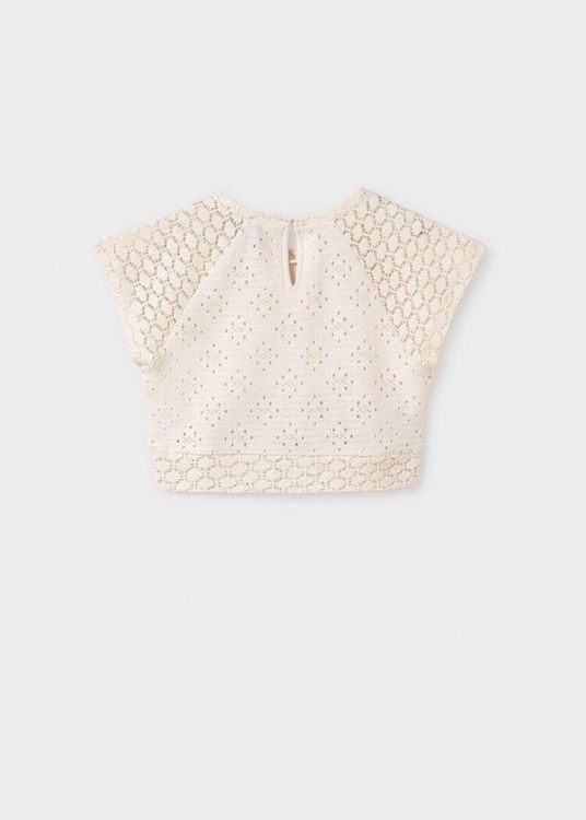 Mayoral Teens Knit top (8A.6042/Bone) - WeekendMode