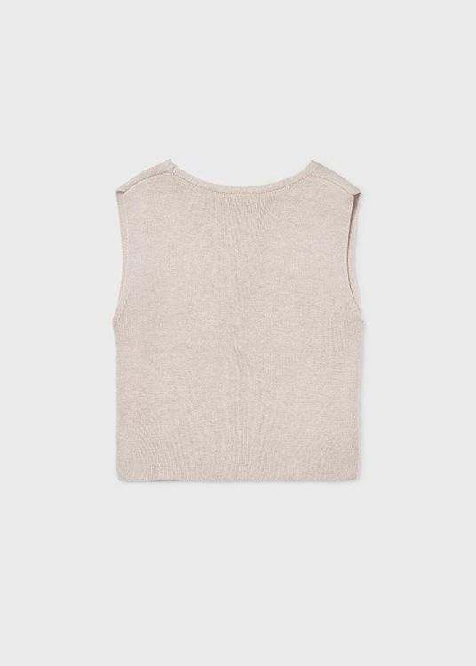 Mayoral Teens knit top with buttons (6020/Almond) - WeekendMode