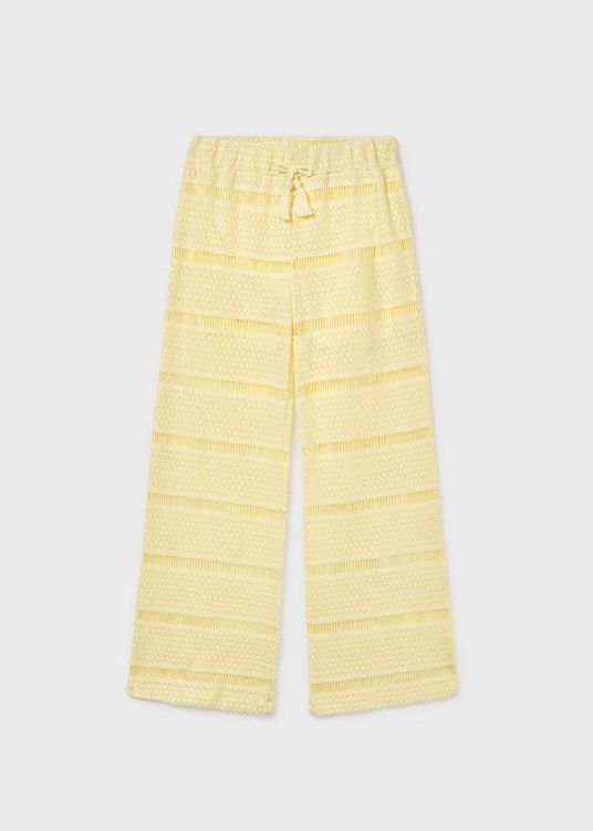 Mayoral Teens long crochet style pants (6550/Vanilla) - WeekendMode