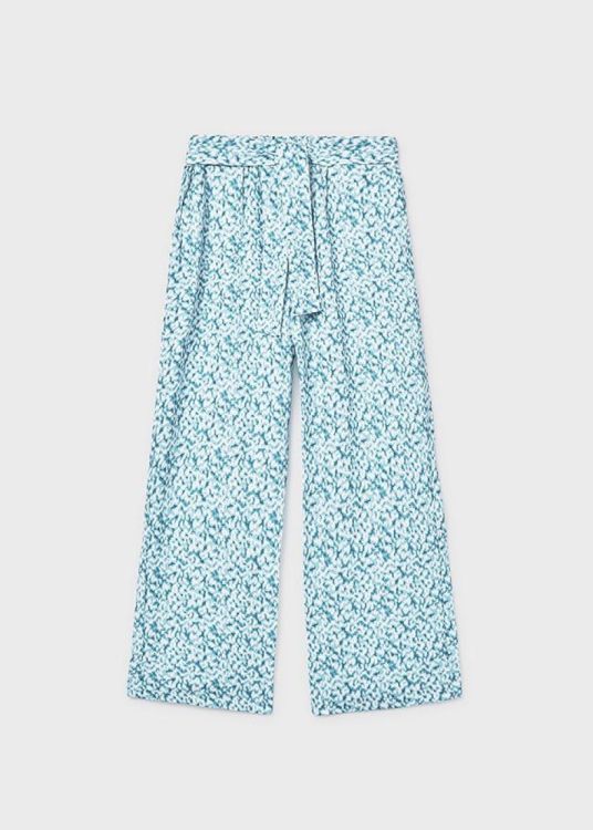 Mayoral Teens Printed long trousers (6553/Jade) - WeekendMode