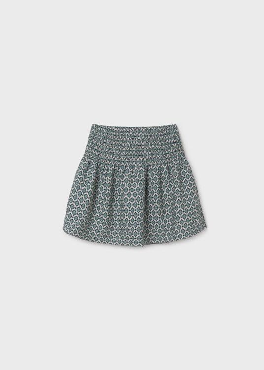 Mayoral Teens Printed skirt (8A.7901/Groen) - WeekendMode