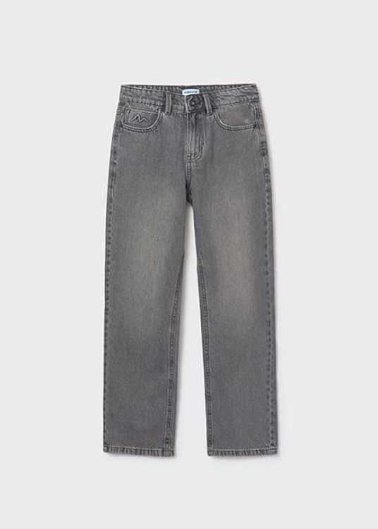 Mayoral Teens Relax long denim pants (8C.7574/Grijs) - WeekendMode