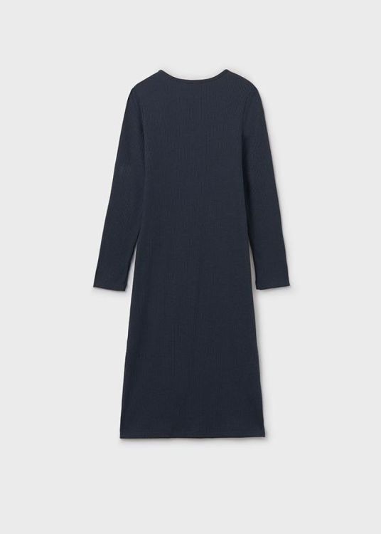 Mayoral Teens Ribbed midi dress (8G.7915/Blauw) - WeekendMode