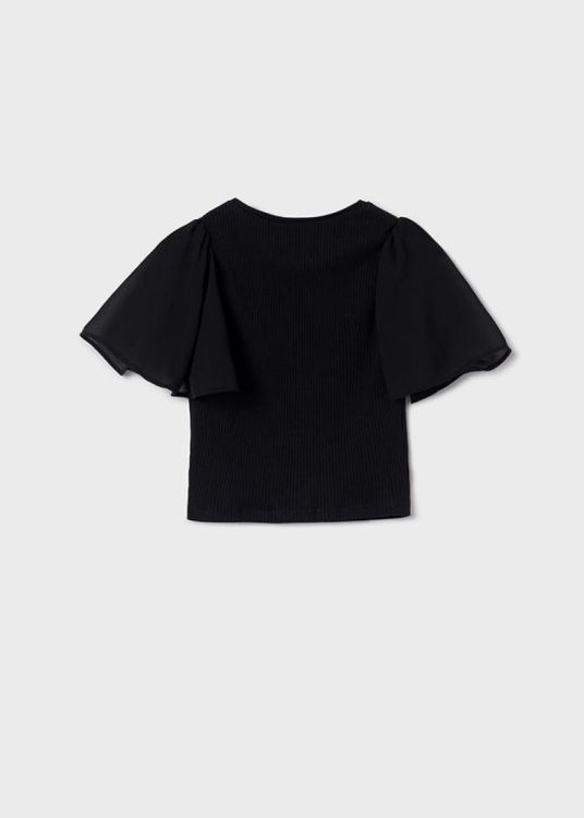 Mayoral Teens S/s t-shirt (8E.6004/Black) - WeekendMode