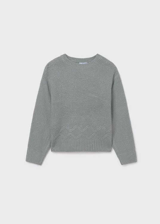 Mayoral Teens Sweater (8A.7307/Grijs) - WeekendMode