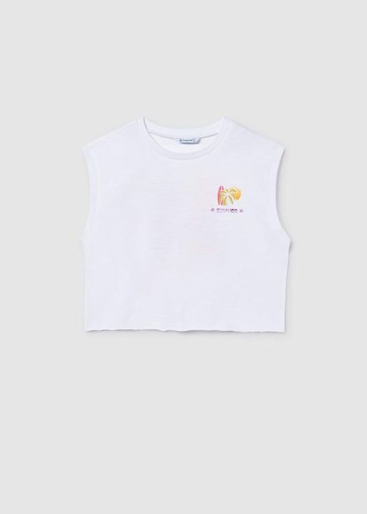 Mayoral Teens Tank top (6014/White) - WeekendMode