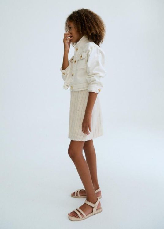 Mayoral Teens Twill jacket (6407/Natural) - WeekendMode