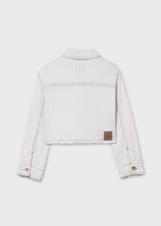 Mayoral Teens Twill jacket (6407/Natural) - WeekendMode