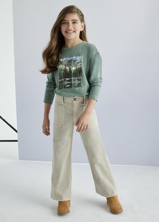 Mayoral Teens Twill trousers (8D.7546/Sepia) - WeekendMode