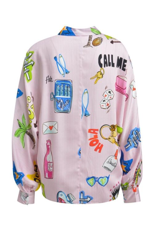 Milano Italy batwing shirt blouse 1/1 sleeve (61-6512-3618/1401) - WeekendMode