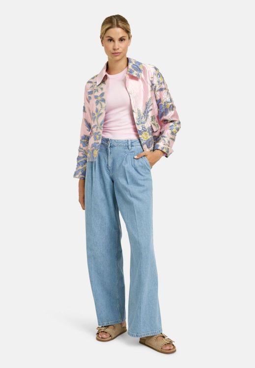 Milano Italy jacket w collar, placket, flap pockets + (61-7192-4192/1401) - WeekendMode