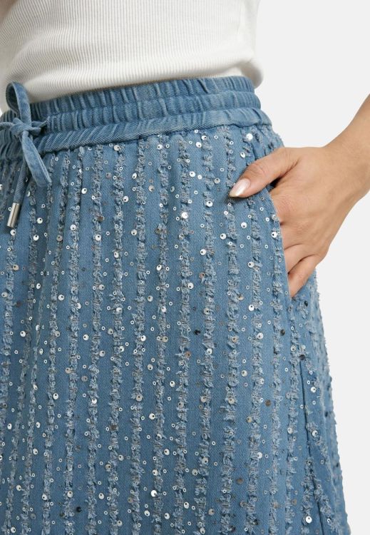 Milano Italy midiskirt w elastic waistband (62-2485-1462/649) - WeekendMode