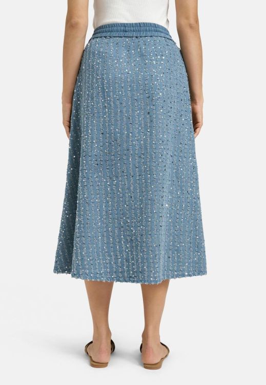 Milano Italy midiskirt w elastic waistband (62-2485-1462/649) - WeekendMode