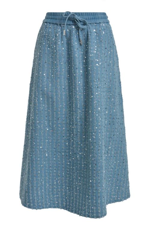 Milano Italy midiskirt w elastic waistband (62-2485-1462/649) - WeekendMode