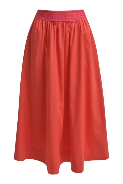 Milano Italy Midiskirt w elastic waistband (51-2020-1372-A/496) - WeekendMode