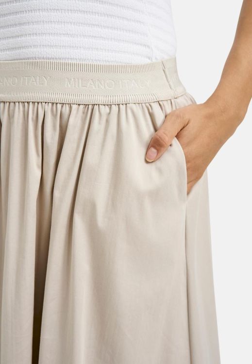 Milano Italy Midiskirt w elastic waistband (51-2020-1372-A/111) - WeekendMode