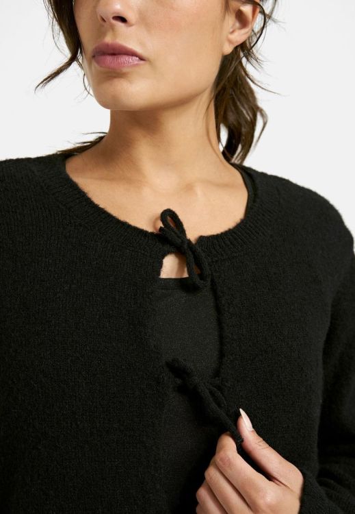 Milano Italy normal fitted round neck cardigan w 1/1 (53-5442-9112/099) - WeekendMode