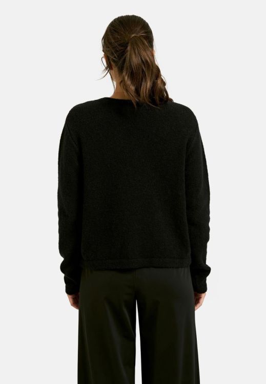 Milano Italy normal fitted round neck cardigan w 1/1 (53-5442-9112/099) - WeekendMode