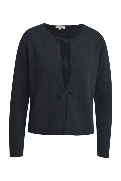 Milano Italy normal fitted round neck cardigan w 1/1 (53-5442-9112/099) - WeekendMode