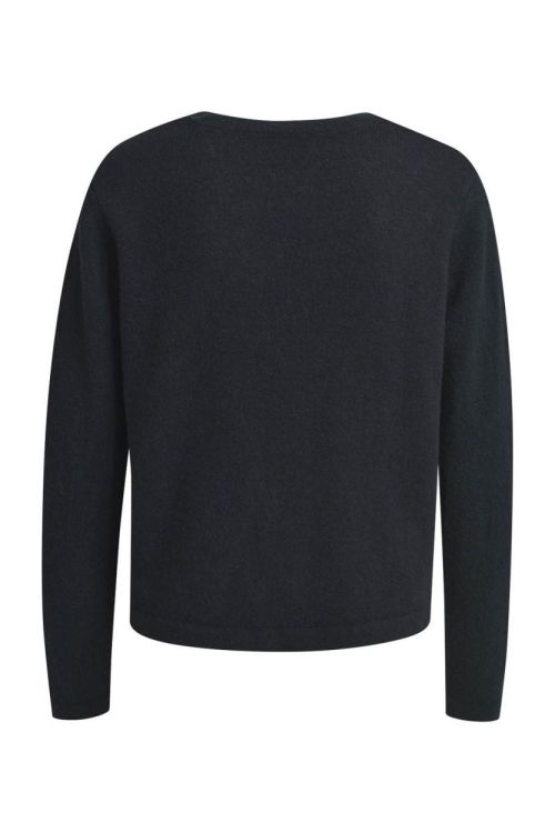 Milano Italy normal fitted round neck cardigan w 1/1 (53-5442-9112/099) - WeekendMode