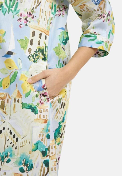 Milano Italy shirtdress, 3/4 sleeve (62-2439-5046/1601) - WeekendMode