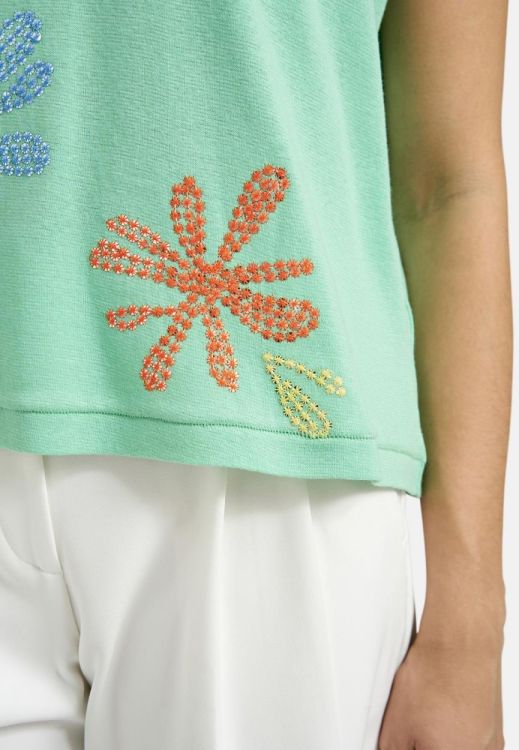 Milano Italy sleeveless roundneck shirt + AW (62-5620-8671-A/706) - WeekendMode