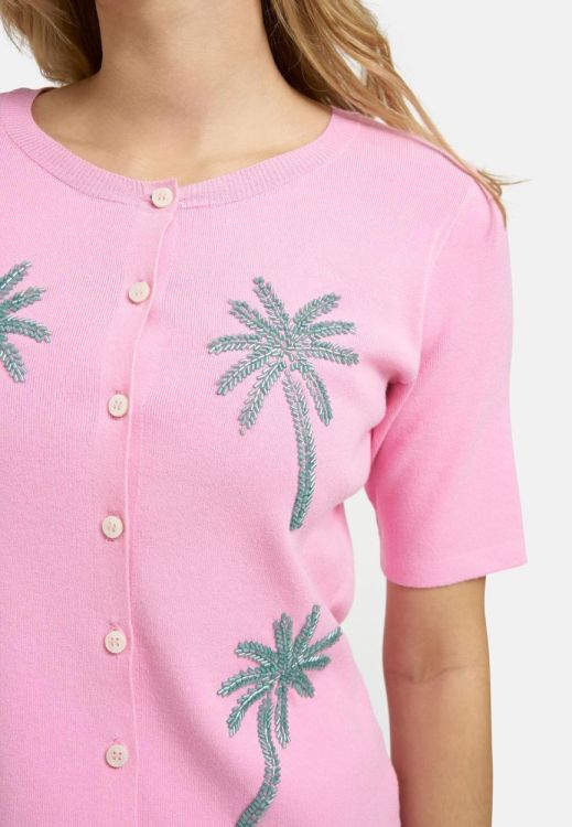 Milano Italy v-neck vest + button placket w AW (62-5268-9196/1446) - WeekendMode