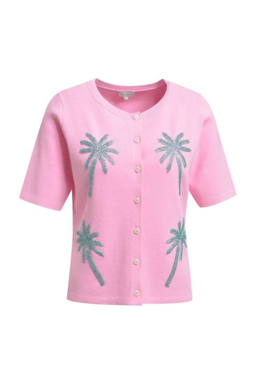 Milano Italy v-neck vest + button placket w AW (62-5268-9196/1446) - WeekendMode