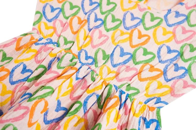 Mini Rebels Jurk (AIMEE-SG-51-H/PINK) - WeekendMode