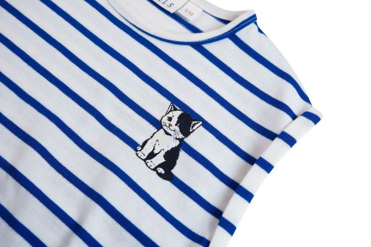 Mini Rebels T-Shirt (MAEVE-SG-02-H/ECRU) - WeekendMode